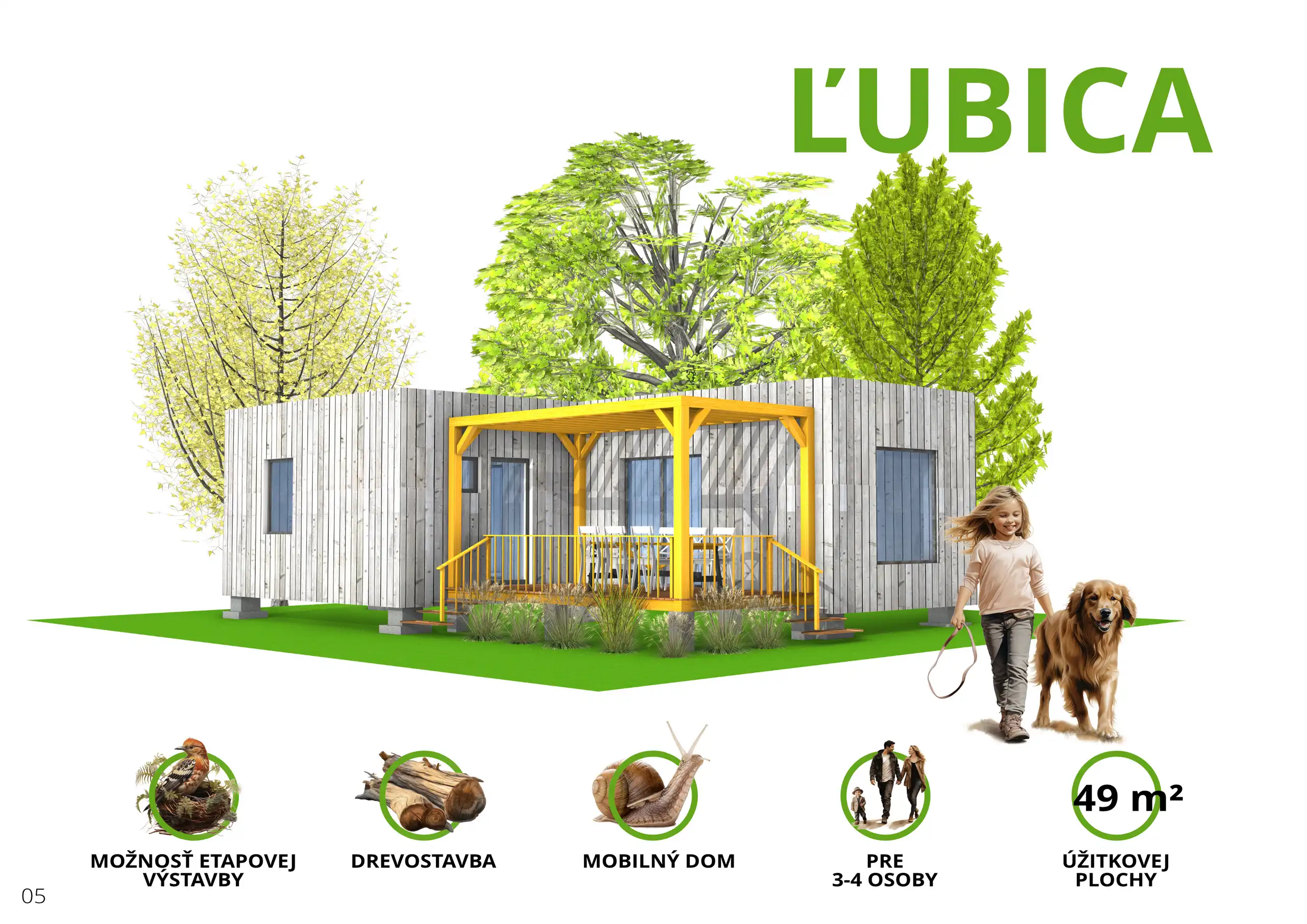 modulovy dom Lubica